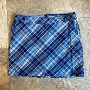 Liz Claiborne Plaid Skort